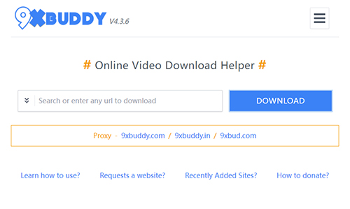 9xbuddy youtube音楽変換サイト