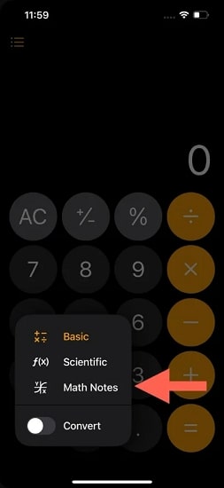 ios18ベータ版のmath notesが機能しない