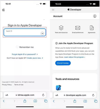 アップルデベロッパプログラムでios 18ベータ版を入手する